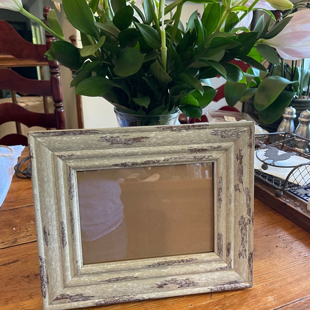 Rustic Cream Photo Frame 5x7 - Picture 9 of 9